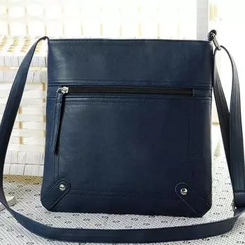 Модные женские сумки-мессенджеры, новый бренд, простой стиль, популярные сумки через плечо, женская сумка-ведро из искусственной кожи, сумка через плечо 23x5x25cm
