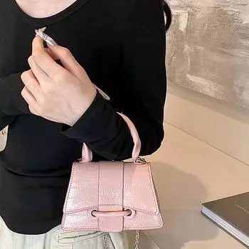 Модные женские сумки осень 2024: Высококачественные дизайнерские сумки через плечо с модными текстурами