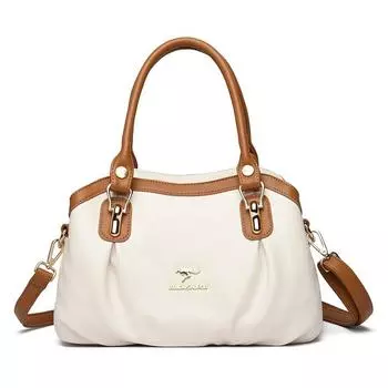 Модные женские сумки, роскошные сумки-тоут из воловьей кожи, сумки на плечо, женская сумка, большая вместительная сумка-шоппер