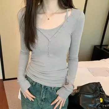 Модные женские свитера с длинным рукавом, свитера, осень-зима, облегающие, повседневные, вязаные женские свитера, ажурные, элегантные, однотонные, простые, базовые джемперы 2316 S хаки