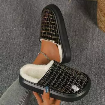 Модные женские тапочки 2024 года, новые летние модные босоножки с открытым носком, туфли на плоской подошве, туфли на низком каблуке, тапочки на платформе, женские, больших размеров 36-37 чёрный