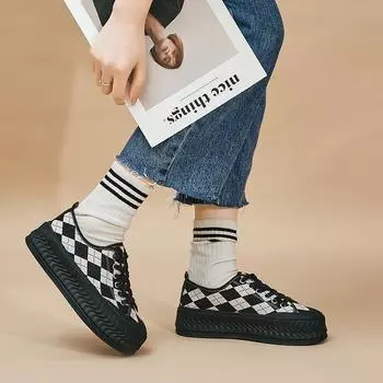 Модные женские тенденции 2024 года Женская обувь Кроссовки для женщин Повседневная обувь на платформе Женские парусиновые кроссовки МОДНАЯ ОБУВЬ 35 бежевый