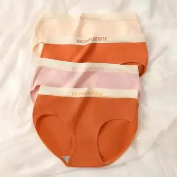 Модные женские трусы с эластичным поясом, бесшовные защитные XL серый