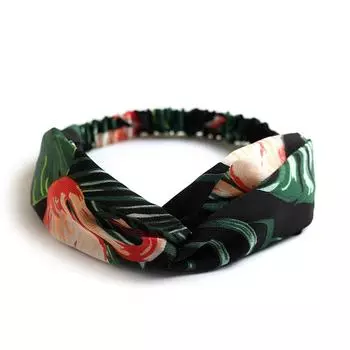 Модные женские туфли для девочек, летние богемные резинки для волос, повязки на голову с принтом, винтажные повязки на крестах, тюрбан, банданы, повязки для волос, аксессуары для волос