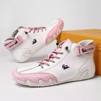 Модные женские туфли для пар, подходящие по цвету, мужские и женские туфли большого размера с высоким берцем, повседневные туфли, ботильоны, ковбойские сапоги для женщин 47