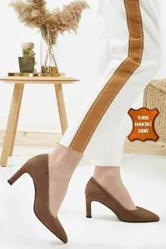 Модные женские туфли из натуральной кожи на низком каблуке для повседневного бизнеса