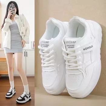 Модные женские туфли на плоской подошве, легкие спортивные туфли для ходьбы и бега, модные и универсальные женские спортивные туфли 35 бежевый