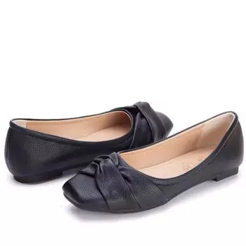 Модные женские туфли на плоской подошве Модные лоферы на плоской подошве Весна Осень Женские балетки Женские Милые Розовые Зеленые Белые Повседневные Большие Большие Размеры 48 34 абрикосовый