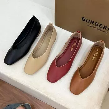 Модные женские туфли на плоской подошве, повседневные сандалии на осень 2024 года, модные новые туфли-лоферы, удобные туфли в стиле ретро для балета и танцев 35 коричневый