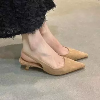 Модные женские туфли на шнуровке, женские туфли на высоком каблуке, неглубокие, для офиса и карьеры, новые сандалии с цельным носком Zapatos 35