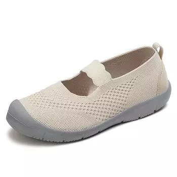 Модные женские весенне-летние новые плоские легкие большие размеры удобные кроссовки для отдыха и спорта, ходьбы и тренировок для мам 35