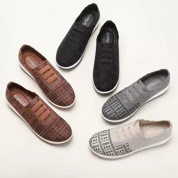 модные женские вулканизированные туфли модные толстые подошвы танкетки легкие повседневные спортивные туфли женские дышащие толстые подошвы 36 чёрный