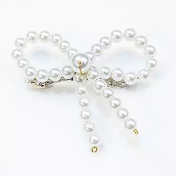 Модные женские заколки для волос с жемчугом, милые жемчужные банты для волос для девочек, металлические заколки для волос для девочек, детей, детские аксессуары для волос