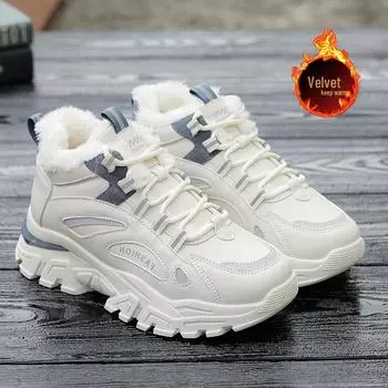 Модные женские зимние кроссовки Velvet — теплые, универсальные, стильные кроссовки для студенток 38