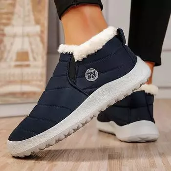 Модные зимние ботинки для мужчин, обувь больших размеров, мужская модная зимняя обувь для мужчин, мужская обувь, теплая меховая мужская обувь, плюшевая обувь, меховые ботинки 35 красный