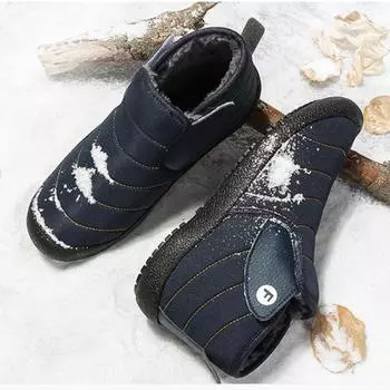 Модные зимние ботинки для отдыха на природе, для путешествий, для пары, большой размер 48, хлопковая обувь, зимние ботинки для мужчин, chaussure homme H993 36 зелёный