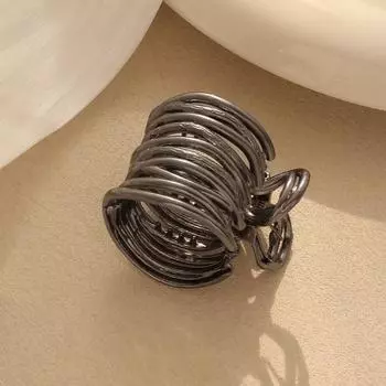 Модные золотистые полые геометрические заколки для волос, металлический краб для волос, заколка-крест, ободок, шпилька, краб для волос, женские аксессуары для волос чёрный