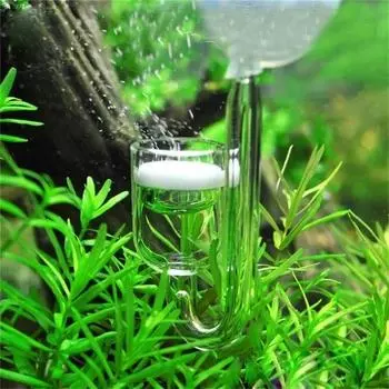 Модный 4 в 1 аквариумный диффузор CO2, обратный клапан, U-образный соединитель, присоска для аквариума с растениями красный