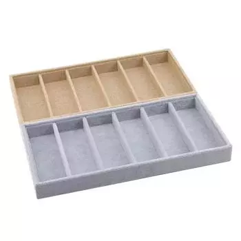 Модный 6-сетчатый ящик для хранения солнцезащитных очков, футляр для очков жёлтый