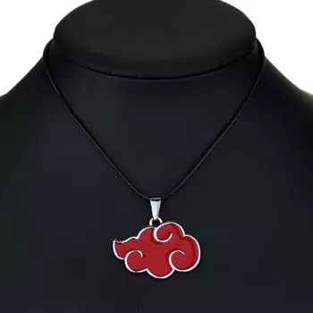 Модный Акацуки Металл Мода Аниме Унисекс Мужчины Ювелирные Изделия Женщины Косплей Опора Наруто Подвеска Подарок Японский Сплав Красное Облако Наруто Уникальный красный