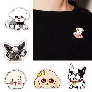 Модный акриловый свитер, юбка, ковбойская сумка, брошь, мультяшный красивый воротник, модные украшения в виде животных, шляпа для собак, женщин и мужчин, милые подарки