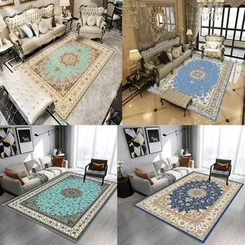 Модный американский геометрический цветок с вышивкой в этническом стиле для гостиной, спальни, прикроватный ковер, напольный коврик, декоративный Alfombra Tapis 50*80cm