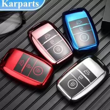 Модный автомобильный чехол с дистанционным ключом для Kia Ceed Rio Rio5 Sportage R K3 KX3 K4 K5 Ceed Sorento Cerato Optima, защитные аксессуары белый