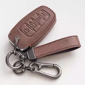 Модный автомобильный дистанционный ключ чехол чехол для Great Wall Haval Hover H1 H4 H6 H7 H9 F5 F7 H2S GMW Coupe защищенный бесключевой брелок For Haval коричневый