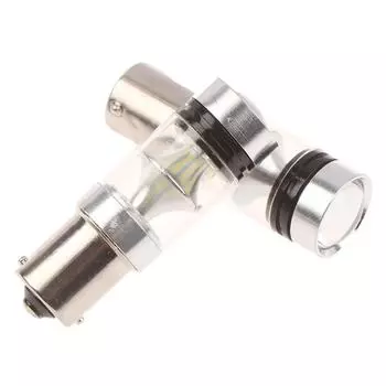 Модный белый P21W Ba15S 1156 светодиодный задний фонарь Canbus