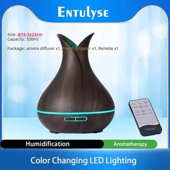 Модный большой емкости, сильный крутой туман, электрический ароматерапевтический ароматизатор, масло, ультразвуковой аромадиффузор, увлажнитель для офиса us