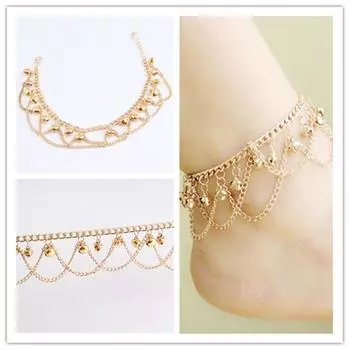 Модный браслет Bohemia с кисточками и колокольчиками