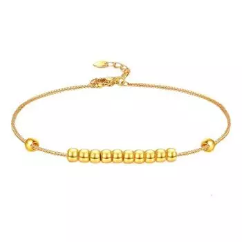 Модный браслет из бисера с удачей и везением во всем. Женская легкая роскошь и нишевый дизайн. Дорожная карта Браслет из десяти круглых бусин Adjustable size