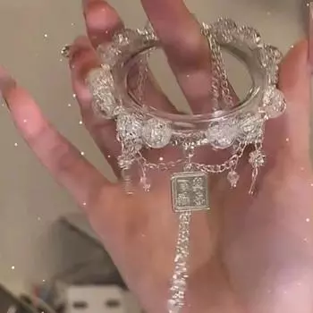 Модный браслет из бисера «Сотня без табу», красный, белый, женские тренды, вечерние ювелирные аксессуары, подарки