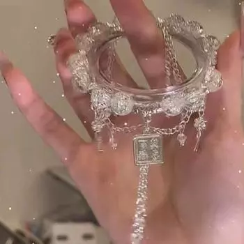 Модный браслет из бисера «Сотня без табу», красный, белый, женские тренды, вечерние ювелирные аксессуары, подарки