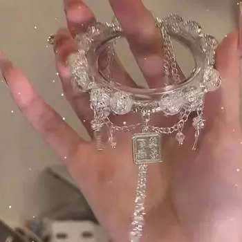 Модный браслет из бисера «Сотня без табу», красный, белый, женские тренды, вечерние ювелирные аксессуары, подарки