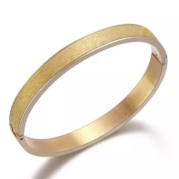 Модный браслет из матовой титановой стали женский браслет с пряжкой из розового золота розового золота