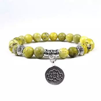 Модный браслет из розового кварца, хрустальные бусины, браслеты, эластичные подвески из натурального камня, браслеты, исцеляющие женские украшения, подарок Рейки