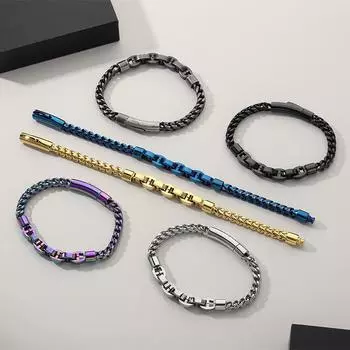 Модный браслет Lanthest Dragon Blossoms Pig Nose Chain шить продвинутый мужской браслет