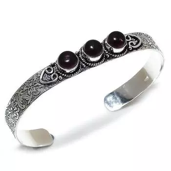 Модный браслет с аметистом и драгоценным камнем, оптовая продажа, лот 925, посеребренные ювелирные изделия 7-8 фиолетовый