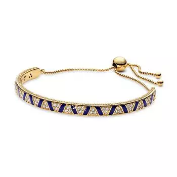 Модный браслет-слайдер Shine Moments с экзотическим драгоценным камнем и полосками, позолоченная смесь металлов, подарок на день рождения, элегантные роскошные ювелирные изделия для вечеринки