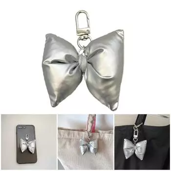 Модный брелок-бантик, милые брелки-бантики, милая подвеска-бантик для сумки, идеально подходит для проектов «сделай сам» для ключей от машины