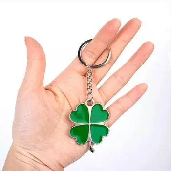 Модный брелок креативный мужской и женский брелок-подвеска One Size зелёный