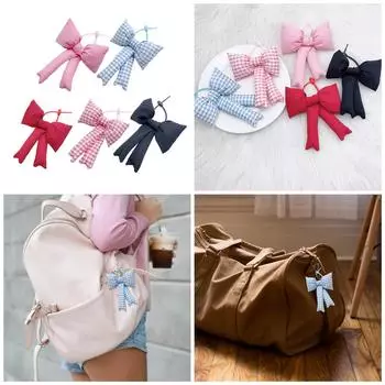 Модный брелок-подвеска в виде бабочки для сумки, милый, крутой, брелок для рюкзака, автомобиля, для сумки, идеально подходит для любого случая 1 розовый