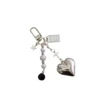 Модный брелок с подвеской «Любовь» Ins, брелок с бисером и цепочкой, брелок с подвеской «Медвежонок», подарки Little bear pendant