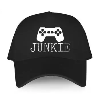 Модный бренд Бейсболка Snapback Шляпы унисекс Дети Мальчики Девочки Junkie Gamer Graphic Nerd Geek Gaming оригинальные классические мужские кепки Adjustable