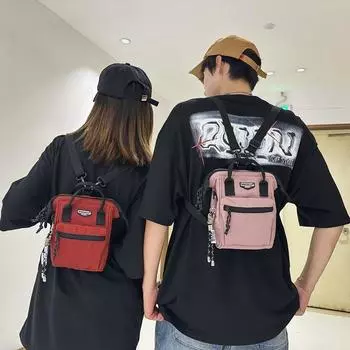 Модный бренд, маленькая сумка через плечо, многофункциональный рюкзак, легкий портативный небольшой рюкзак, женская повседневная нейлоновая сумка через плечо