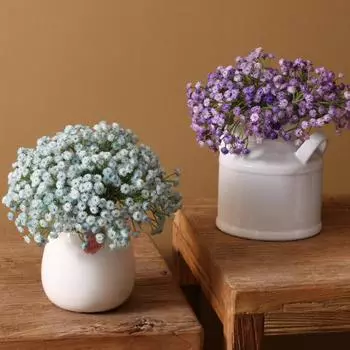 Модный букет без полива Красочный декоративный фиолетовый