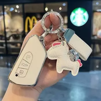 Модный чехол для автомобильного ключа из ТПУ для VW Volkseagen Golf 8 ID.3 ID.4 MK8 Cupra Skoda Octavia A8 SEAT Leon MK4 2020 2021 Formentor Tarraco