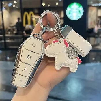 Модный чехол для автомобильного ключа из ТПУ, защитный чехол для BYD Atto 3 Song PRO Lied Han EV Max Yuan Plus Tang DM 2018 Qin Plus