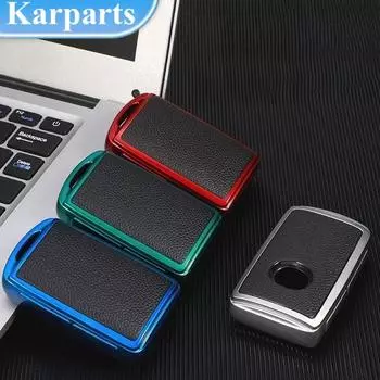 Модный чехол для автомобильных ключей из ТПУ, чехол для дистанционного ключа, чехол-брелок для Mazda 3 CX30 CX-3 Skyactiv 2021-2022 CX-30 202 красный